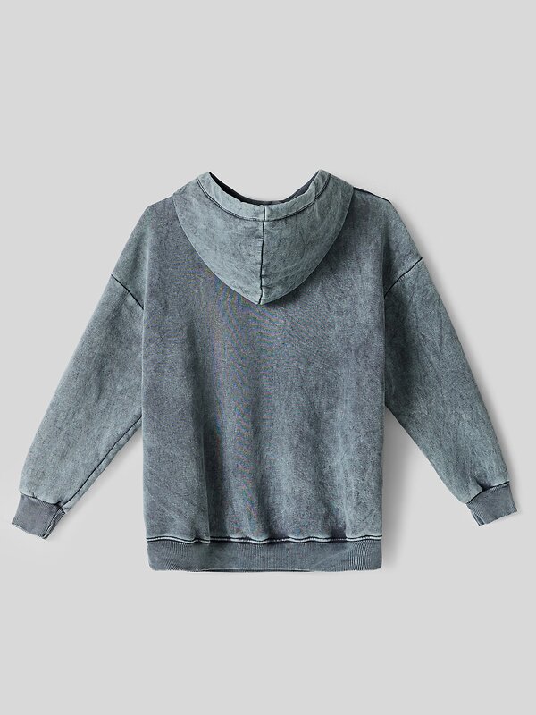 MARK FORMELLE Худи 602631 127886 ACID WASH сумрачный серый +печать