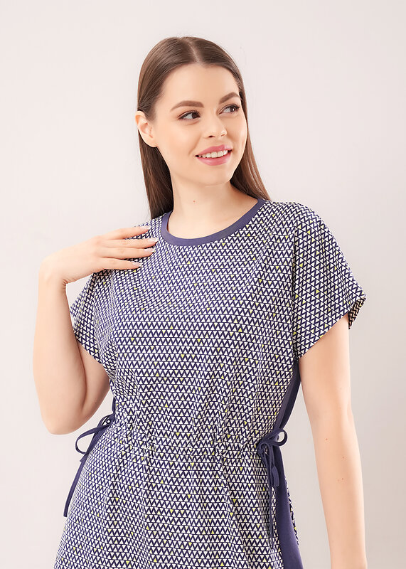 CLEVER Платье 602647 LDR16-1224 молочный/джинсовый