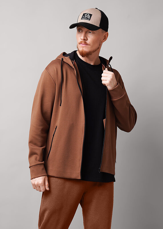 CLEVER Куртка 602731 462661/06зп_п коричневый