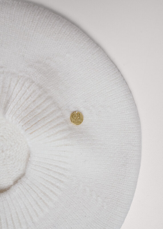 CLEVER Берет 602844 464684фэш молочный