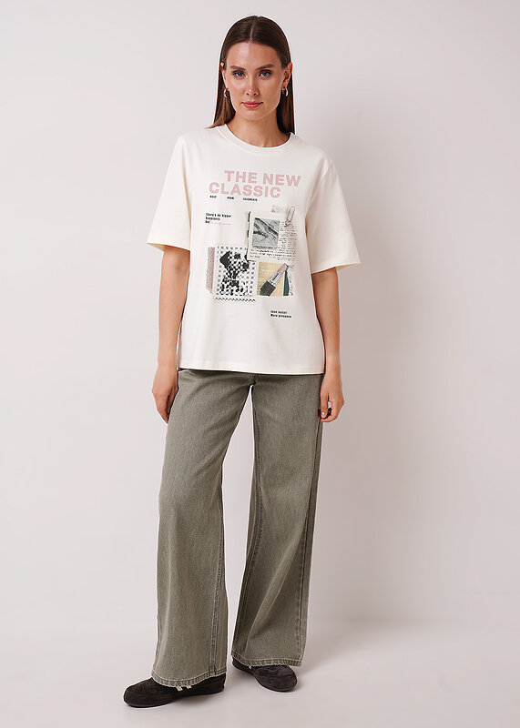 CLEVER Футболка 602881 367292кдт_п молочный