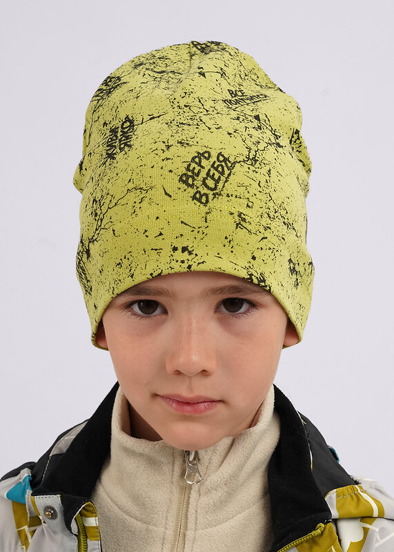 CLEVER Шапка 602918 466027/3рп св.зелёный
