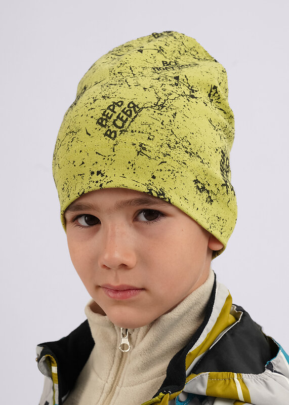 CLEVER Шапка 602918 466027/3рп св.зелёный