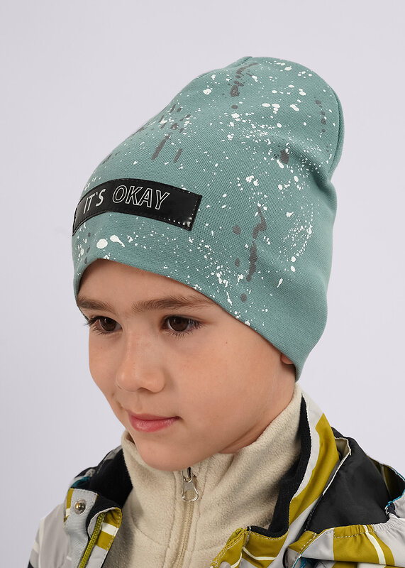 CLEVER Шапка 602930 466095/4рп зелёный