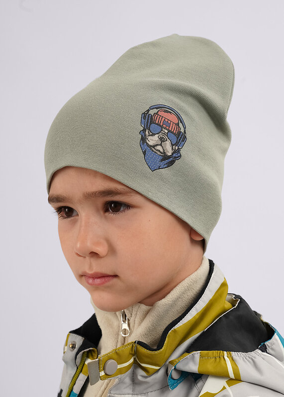 CLEVER Шапка 602941 466026/3рп хаки