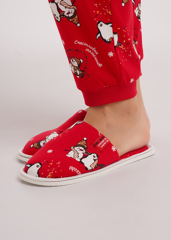CLEVER Пантолеты 603013 SW15-1202C красный/молочный
