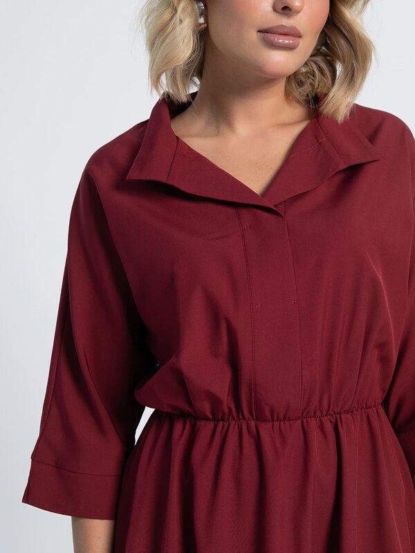 LT Collection Платье 603079 П16154-16М Бордо