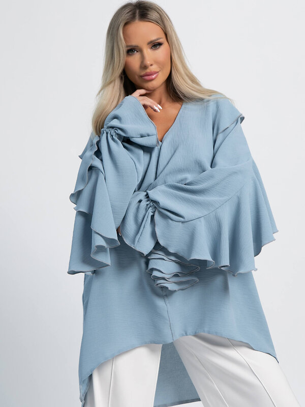 LT Collection Блуза 603467 Б16135-39М Голубой
