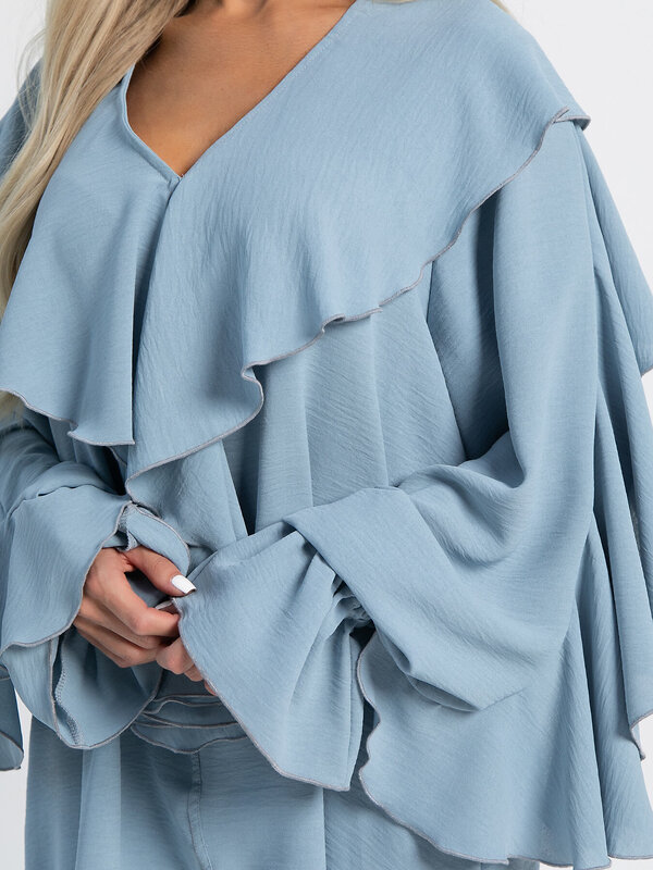 LT Collection Блуза 603467 Б16135-39М Голубой