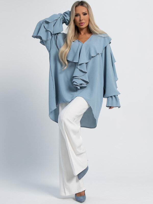 LT Collection Блуза 603467 Б16135-39М Голубой