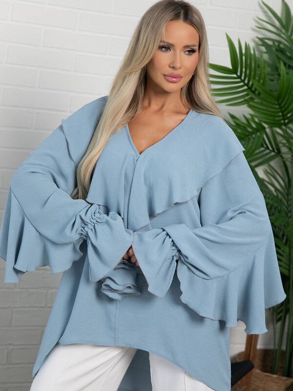 LT Collection Блуза 603467 Б16135-39М Голубой