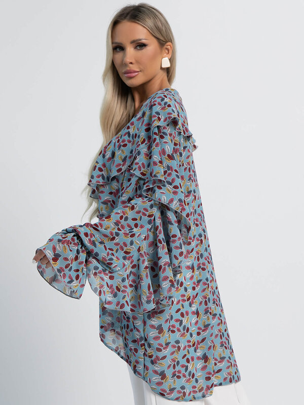 LT Collection Блуза 603469 Б16134-39М Голубой