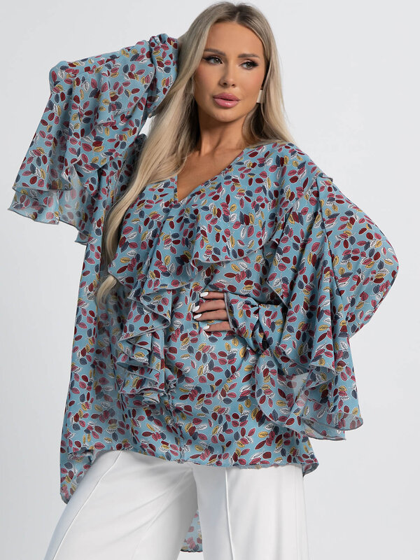 LT Collection Блуза 603469 Б16134-39М Голубой