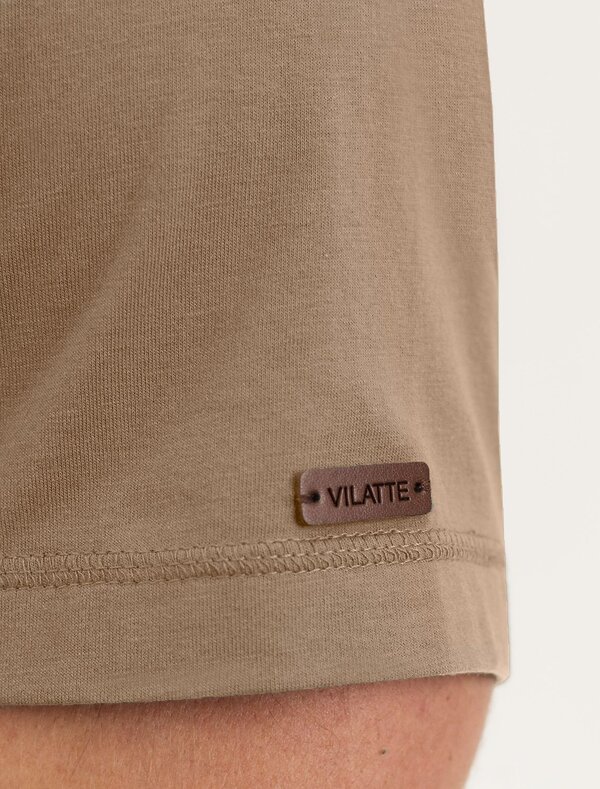 VILATTE Футболка 603711 U49.068 бежевый_mountain