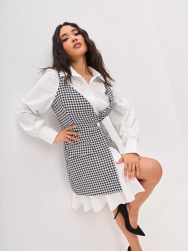 KRISKIS Сарафан 603808 901-сарафан Черный, Белый