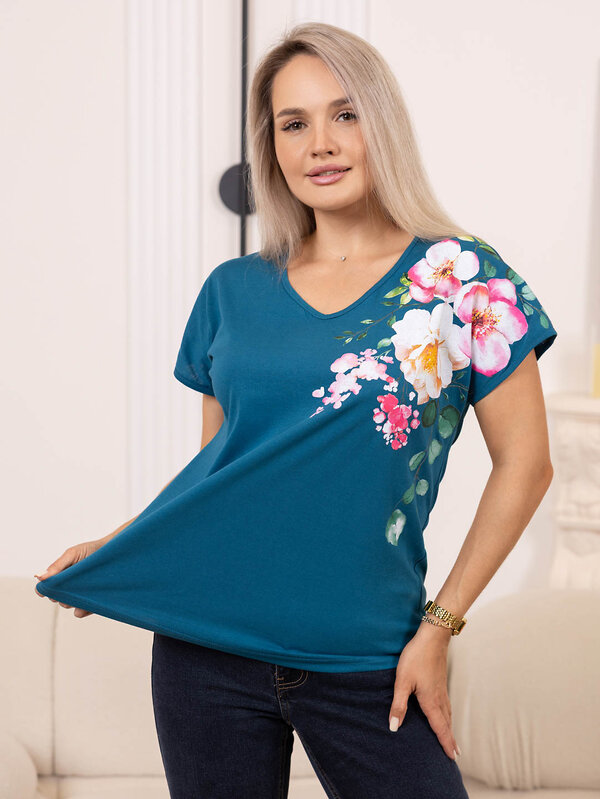 Текс-плюс Футболка 603874 НФ-00249975 Петроль