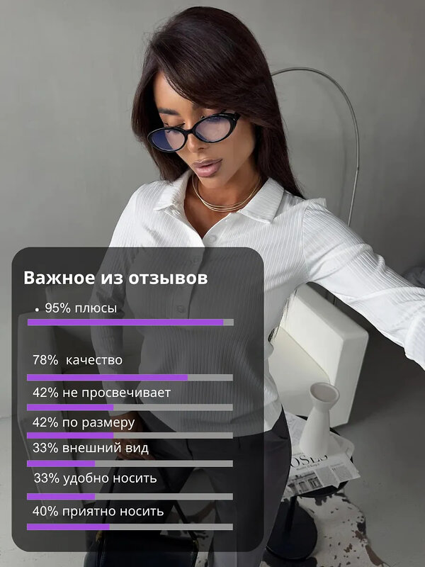KRISKIS Лонгслив 603877 503-лонгбел Белый