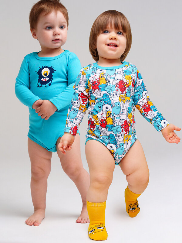 PLAYTODAY Боди 406448 12419070 голубой,разноцветный