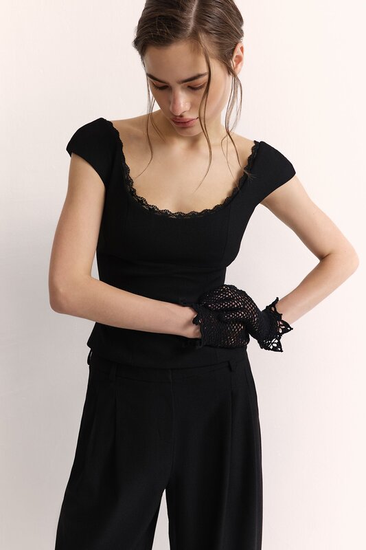 TOPTOP Блуза 603979 TT.020.17754.900 Черный