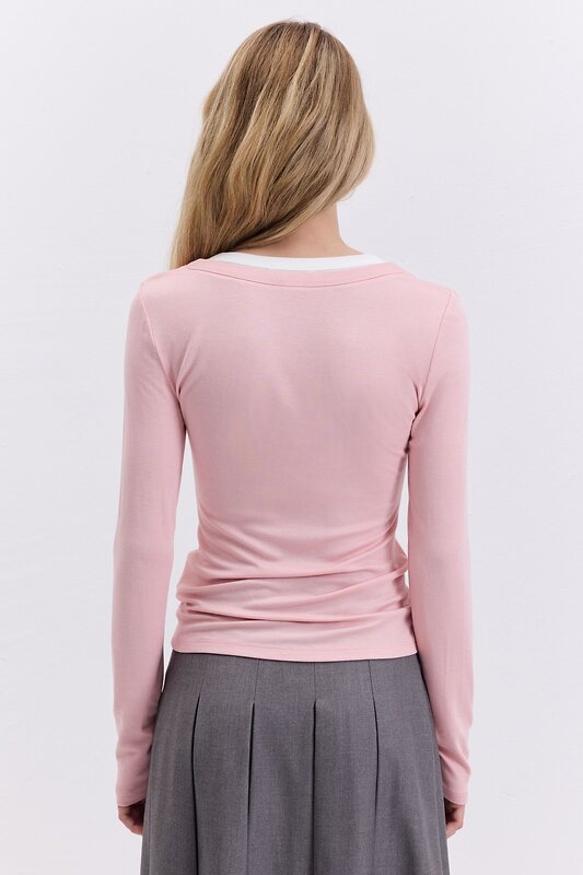 TOPTOP Блуза 603980 TT.025.16909.300 Розовый