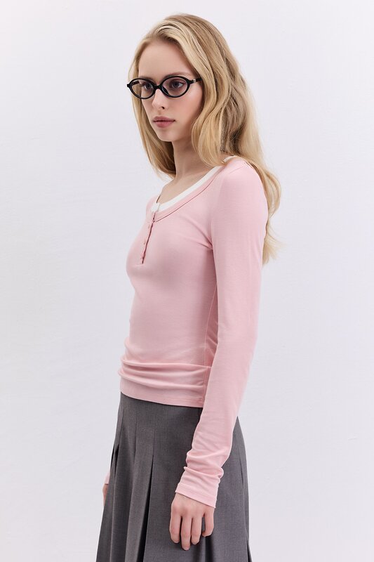 TOPTOP Блуза 603980 TT.025.16909.300 Розовый