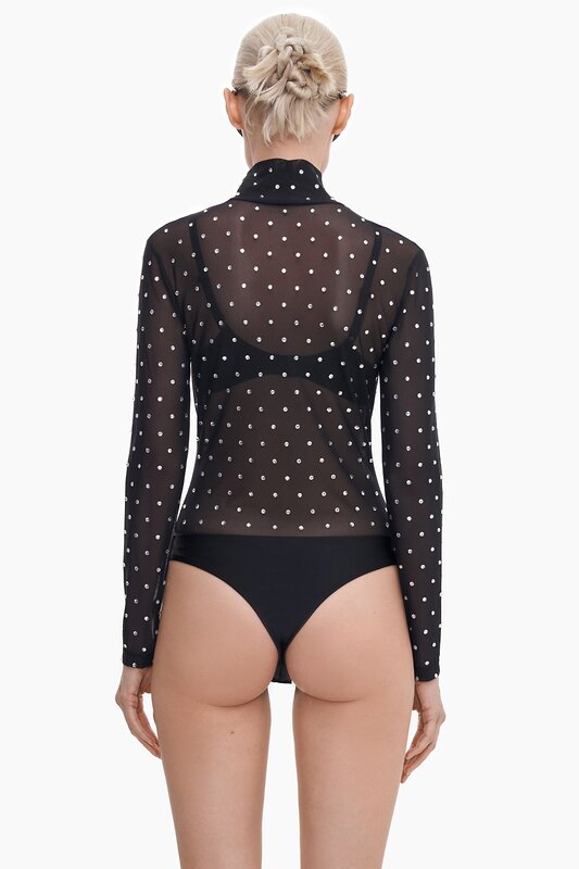 TOPTOP STUDIO Боди 603983 TTS.020.14056.900 Черный