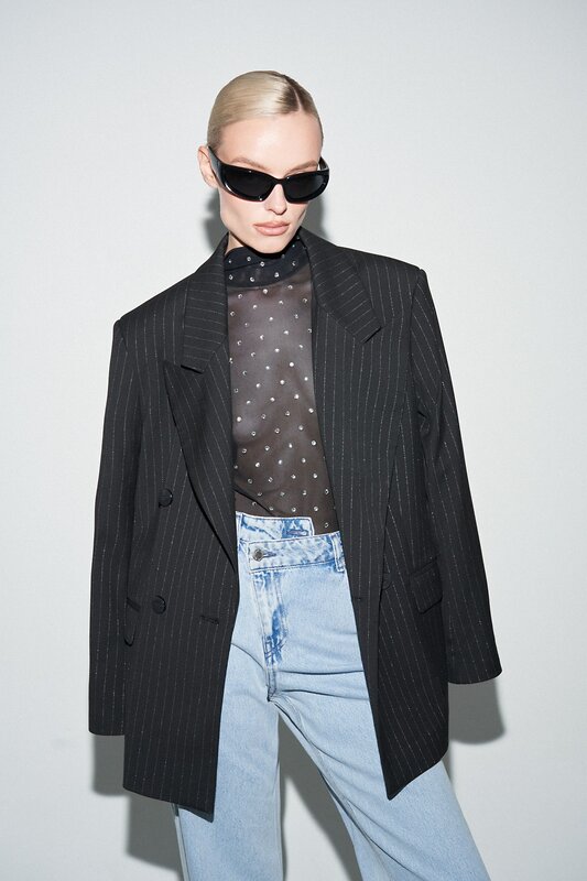 TOPTOP STUDIO Боди 603983 TTS.020.14056.900 Черный