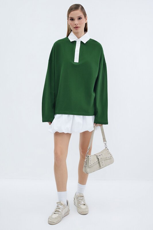 TOPTOP Джемпер 604002 TT.050.16812.500 Зеленый