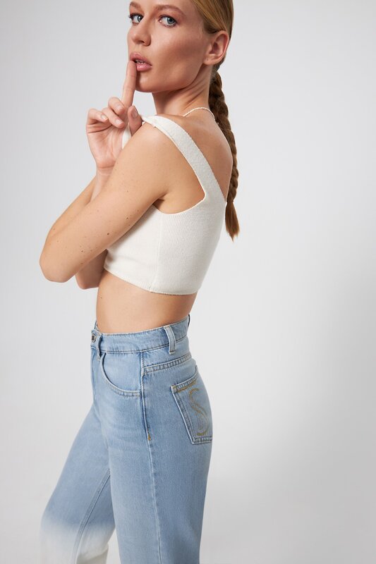 TOPTOP STUDIO Джинсы 604008 TTS.036.9810.601 Голубой