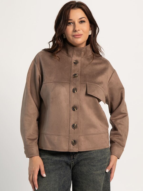 LT Collection Бомбер 604635 Б16179-2М Коричневый