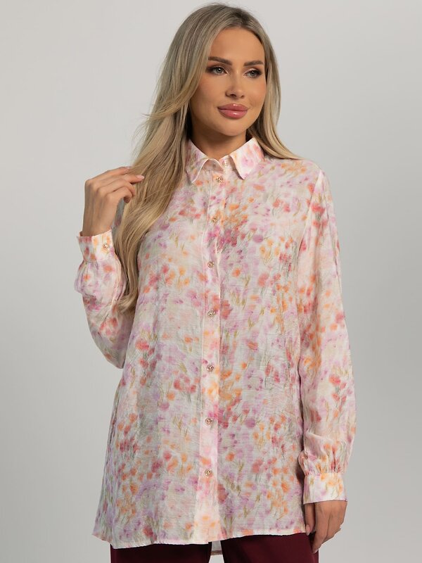 LT Collection Блуза 604636 Б16186-30М Розовый