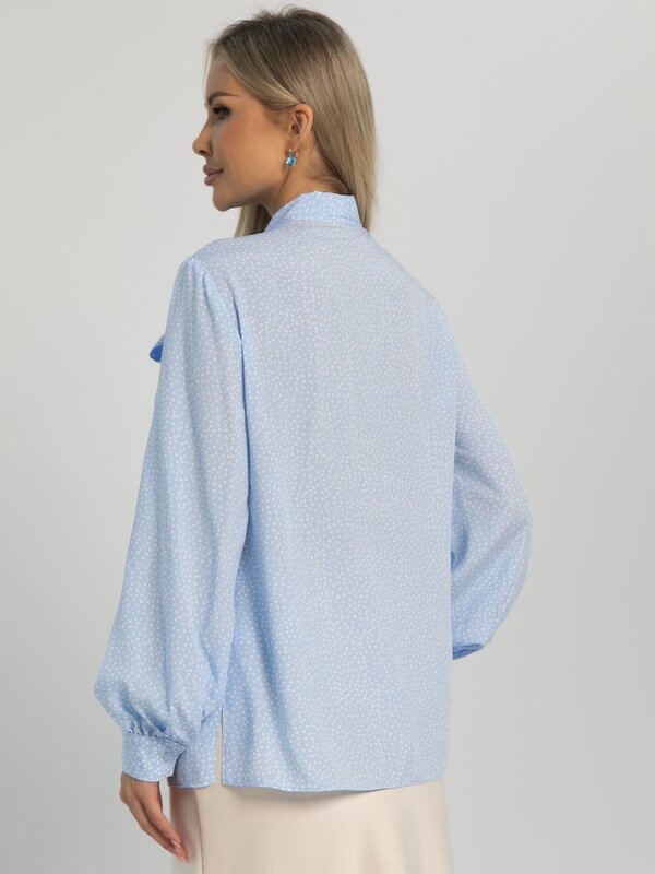 LT Collection Блуза 604639 Б16188-30М Голубой
