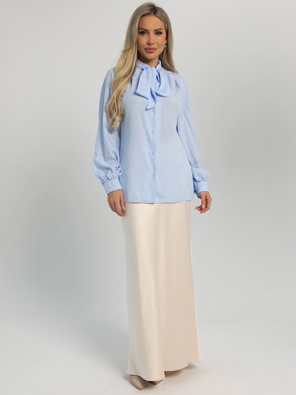 LT Collection Блуза 604639 Б16188-30М Голубой