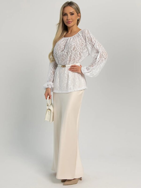 LT Collection Блуза 604898 Б16192-10М Белый