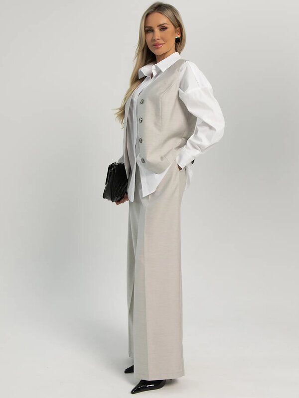 LT Collection Брюки 604905 Б16218-16М Серый