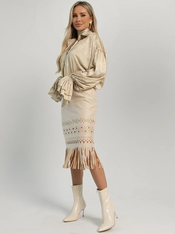 LT Collection Юбка 604907 Ю16226-10М Молочный