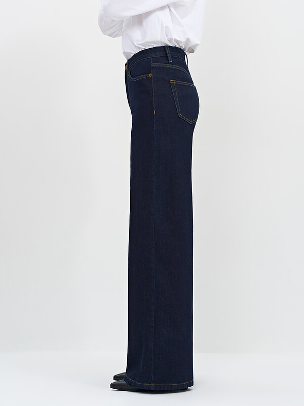 Omsa Джинсы 605031 OmD 1500 WIDE LEG Джинсы жен. Nero (Черный)
