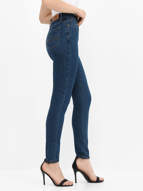 Omsa Джинсы 605032 OmD 1100 SKINNY Джинсы жен. Jeans Wash (Синий)
