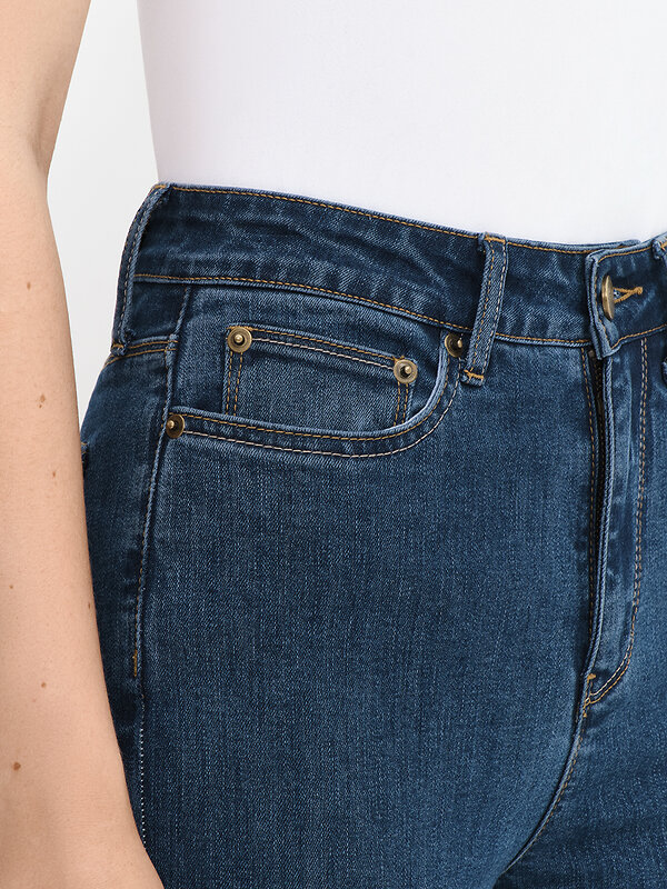 Omsa Джинсы 605032 OmD 1100 SKINNY Джинсы жен. Jeans Wash (Синий)