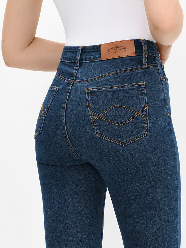 Omsa Джинсы 605032 OmD 1100 SKINNY Джинсы жен. Jeans Wash (Синий)