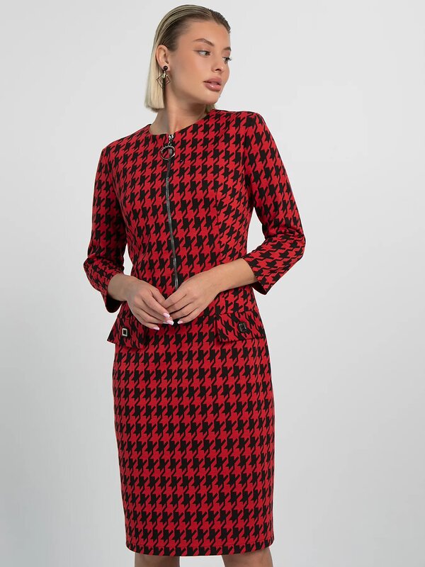 LT Collection Платье 605179 П16081-19М Красный