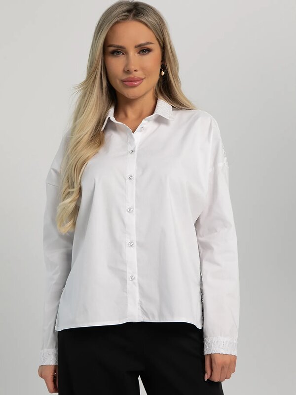 LT Collection Рубашка 605182 Б16239-10М Белый