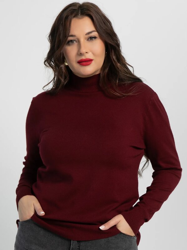 LT Collection Водолазка 605307 Б14542-20М Бордо