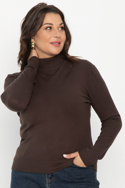 LT Collection Водолазка 605309 Б14553-20М Коричневый