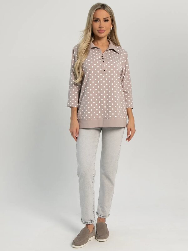 LT Collection Блуза 605313 Б16210-18М Бежевый