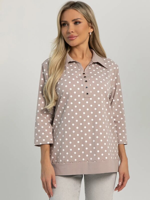 LT Collection Блуза 605313 Б16210-18М Бежевый