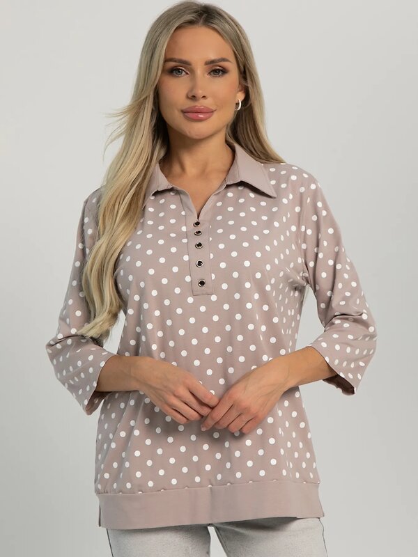 LT Collection Блуза 605313 Б16210-18М Бежевый