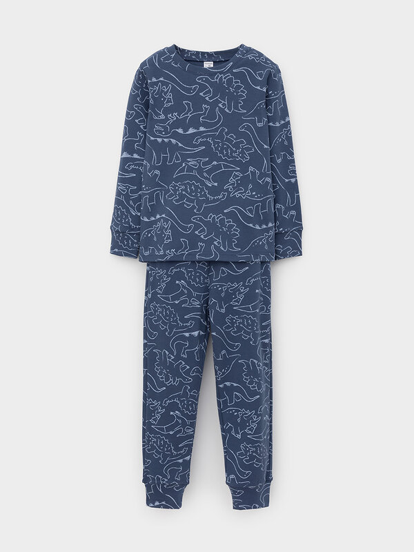 CROCKID Пижама 605346 К 1552 синий
