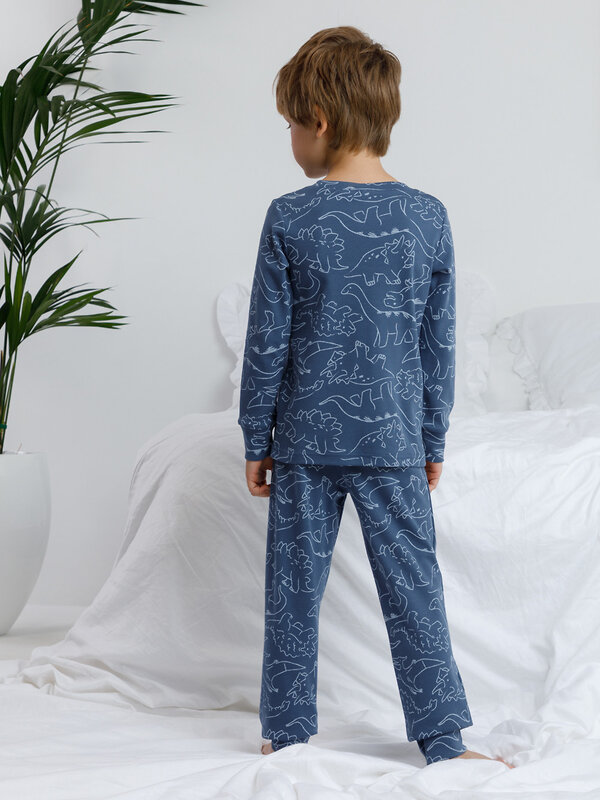 CROCKID Пижама 605346 К 1552 синий