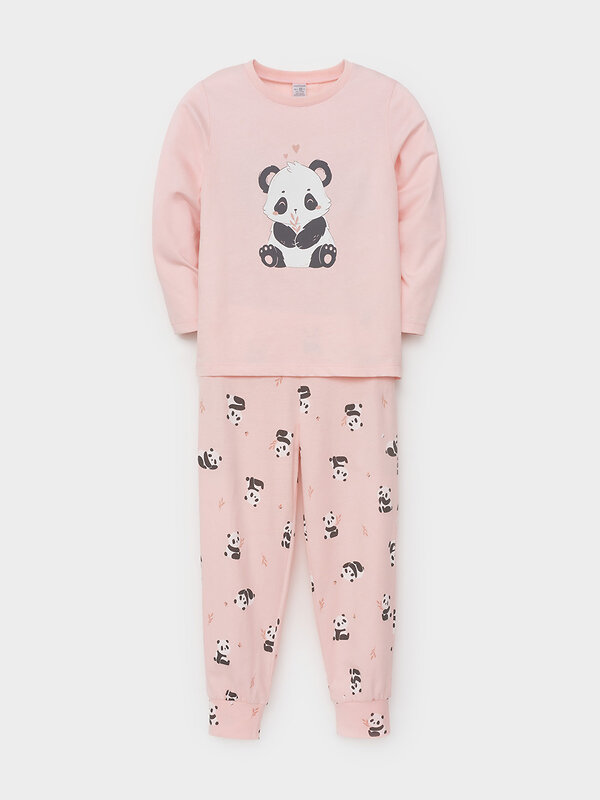 CROCKID Пижама 605348 К 1606 персиковый